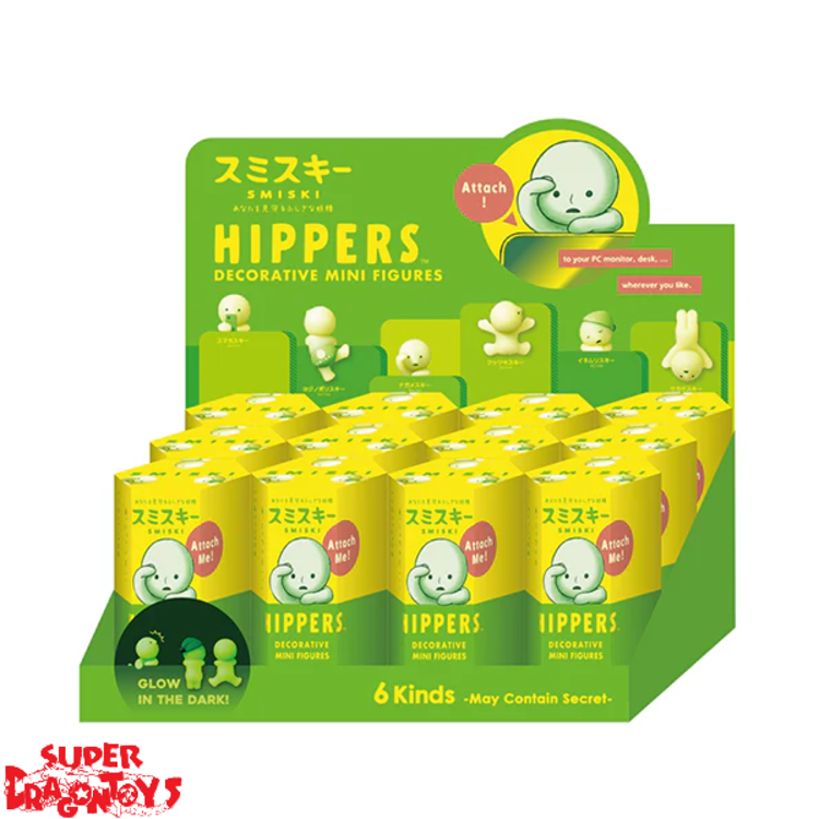 SMISKI - HIPPERS (GLOW IN THE DARK) - BLINDBOX MINI FIGURE