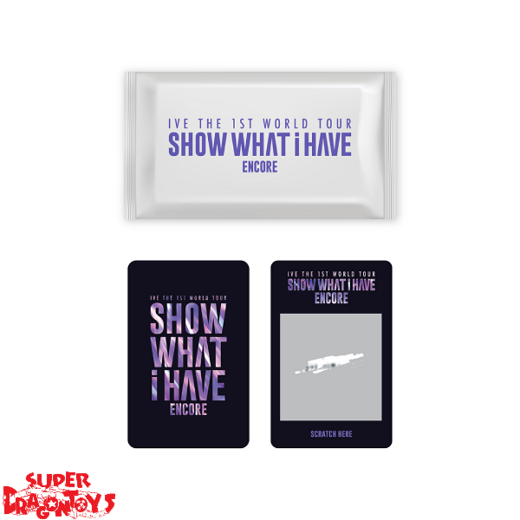 IVE (아이브) - THE 1ST WORLD TOUR "SHOW WHAT I HAVE" [RANDOM PHOTOCARD PACK] - OFFICIAL MD