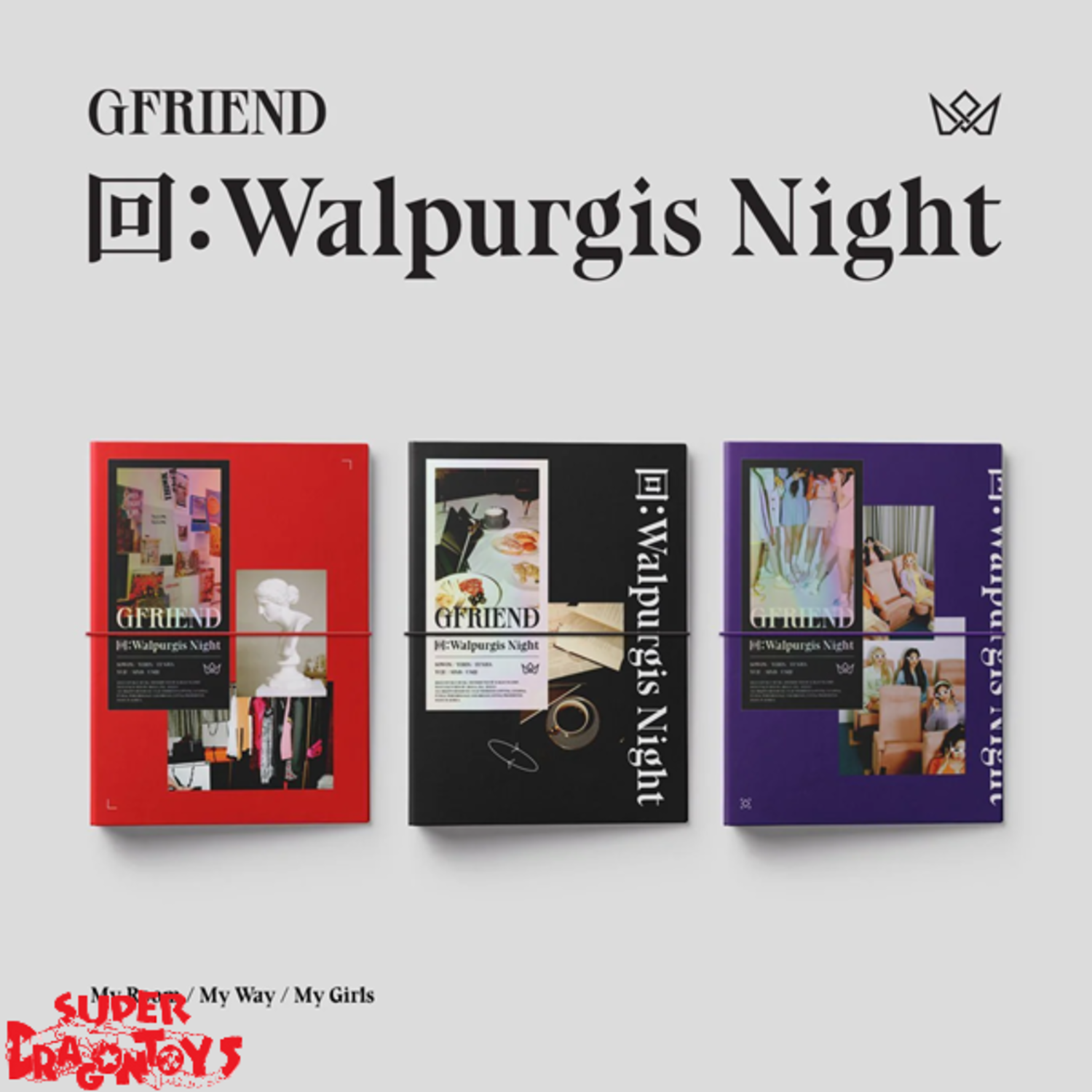 GFRIEND (여자친구) - 回:WALPURGIS NIGHT - 4TH ALBUM - SUPER DRAGON