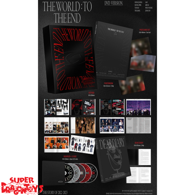 ATEEZ (에이티즈) - [THE WORLD : TO THE END] THE STORY OF 2022-2023 - [5DVD] PACKAGE