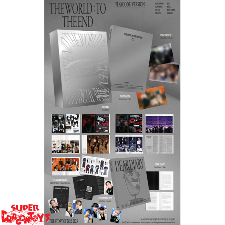 ATEEZ (에이티즈) - [THE WORLD : TO THE END] THE STORY OF 2022-2023 - [PLAYCODE] PACKAGE