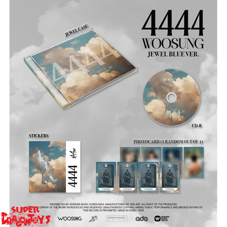 WOOSUNG (우성) [THE ROSE] - 4444 - [JEWEL VER.] - 2ND ALBUM