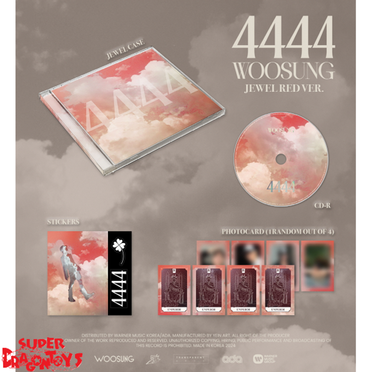 WOOSUNG (우성) [THE ROSE] - 4444 - [JEWEL VER.] - 2ND ALBUM
