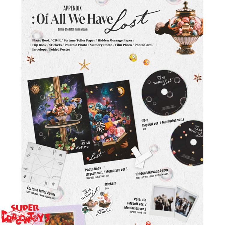 BILLLIE (빌리) - APPENDIX : OF ALL WE HAVE LOST - 5TH MINI ALBUM