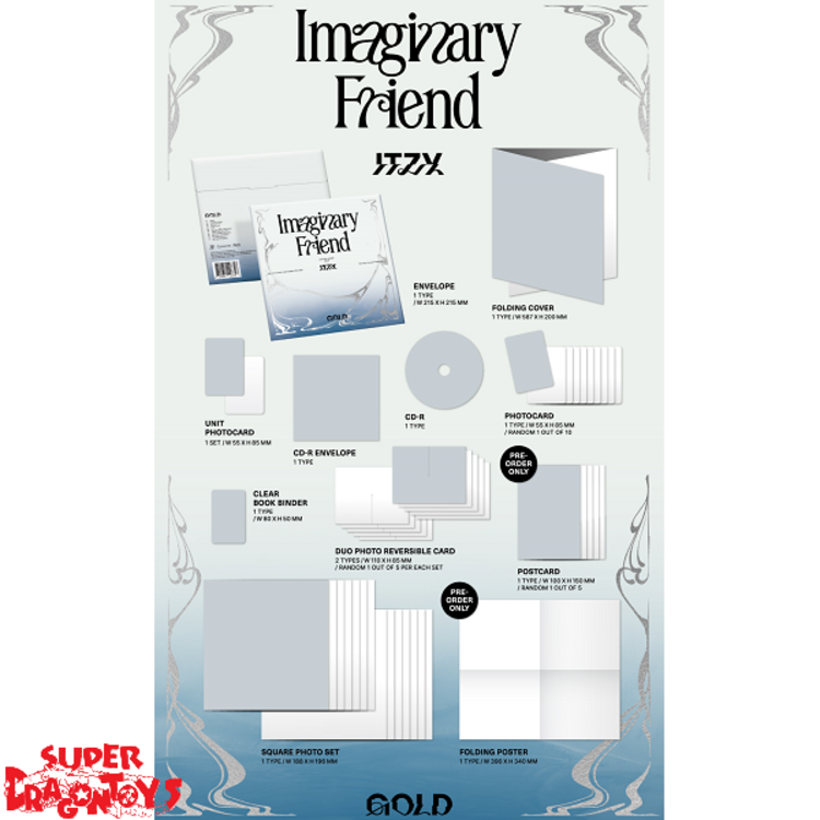 ITZY (있지) - GOLD - [SPECIAL EDITION : IMAGINARY FRIEND] - MINI ALBUM