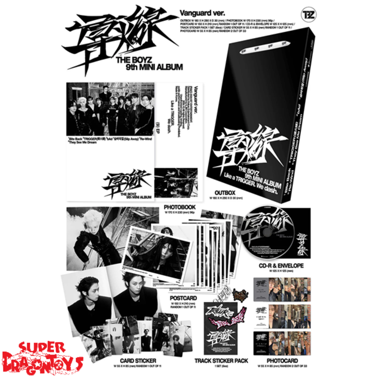 THE BOYZ (더보이즈) - [導火線] TRIGGER - 9TH MINI ALBUM