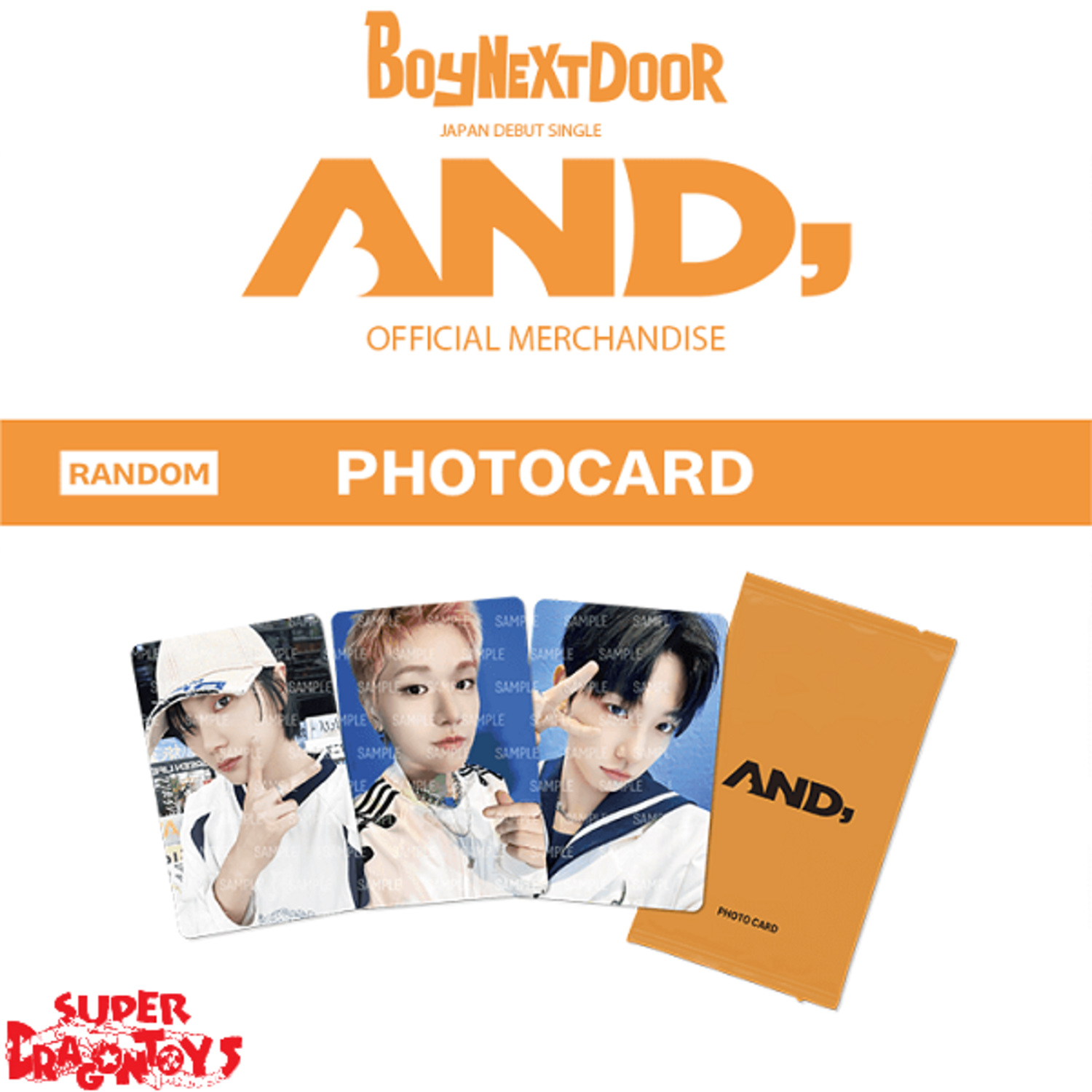 割引購入 BOYNEXTDOOR (ボーイネクストドア) - [AND,] RANDOM PHOTOCARD タレントカード