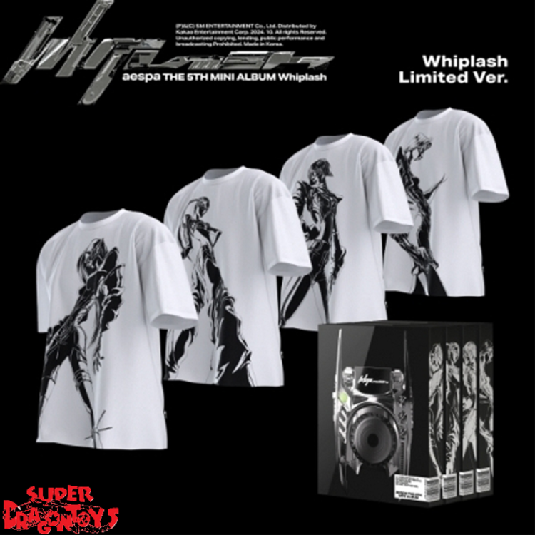 AESPA (에스파) - WHIPLASH - [LIMITED VER.] - 5TH MINI ALBUM