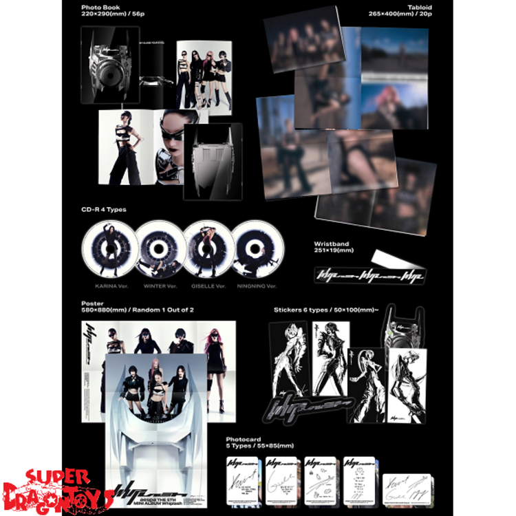 AESPA (에스파) - WHIPLASH - [LIMITED VER.] - 5TH MINI ALBUM