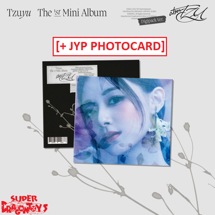 TZUYU (쯔위) [TWICE] - ABOUTZU - [DIGIPACK] - 1ST MINI ALBUM + [JYP PHOTOCARD]