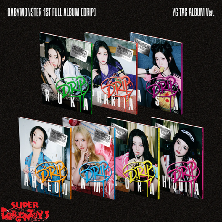 BABYMONSTER (베몬) - DRIP - [YG TAG VER.] - 1ST FULL ALBUM