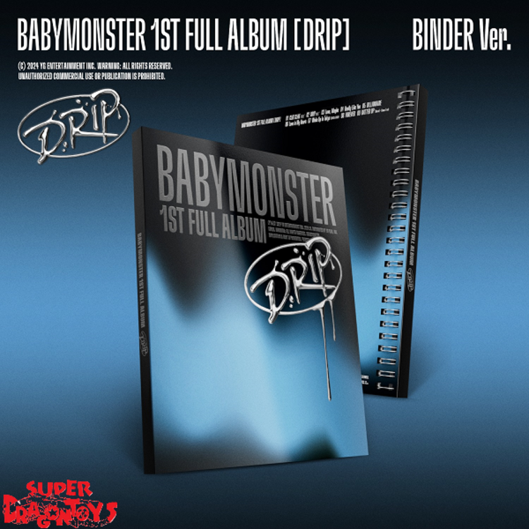 BABYMONSTER (베몬) - DRIP - [BINDER VER.] - 1ST FULL ALBUM