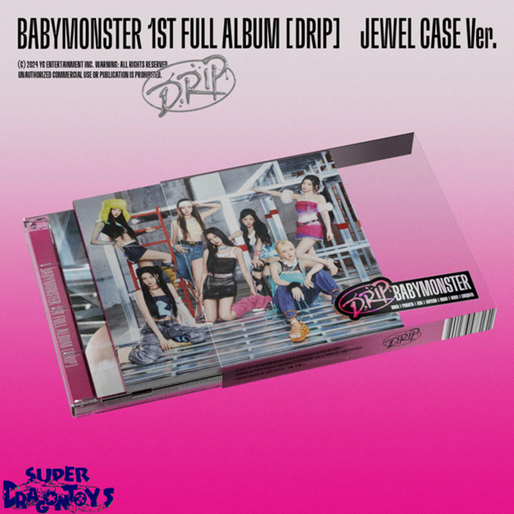 BABYMONSTER (베몬) - DRIP - [JEWEL CASE] - 1ST FULL ALBUM