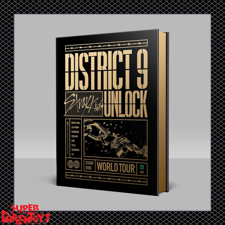 STRAY KIDS (스트레이 키즈) - WORLD TOUR [DISTRICT 9 : UNLOCK] IN SEOUL - [2DVD] PACKAGE