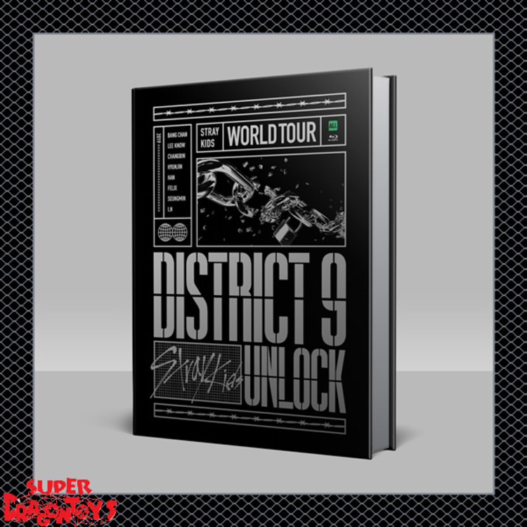 STRAY KIDS (스트레이 키즈) - WORLD TOUR [DISTRICT 9 : UNLOCK] IN SEOUL - [2BR] PACKAGE