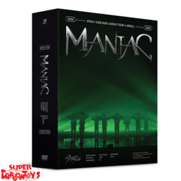 STRAY KIDS (스트레이 키즈) - 2ND WORLD TOUR "MANIAC" IN SEOUL - [3DVD] PACKAGE