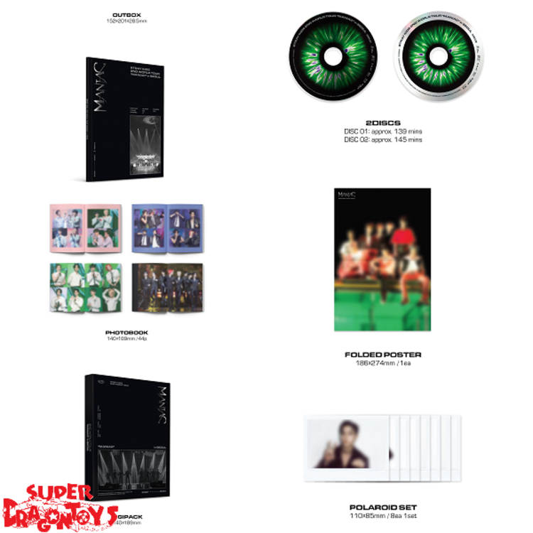 STRAY KIDS (스트레이 키즈) - 2ND WORLD TOUR "MANIAC" IN SEOUL - [2BR] PACKAGE