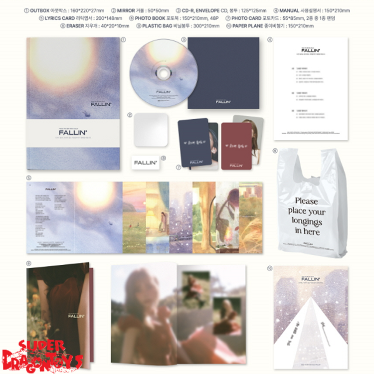 HEIZE (헤이즈) - FALLIN' - 9TH MINI ALBUM