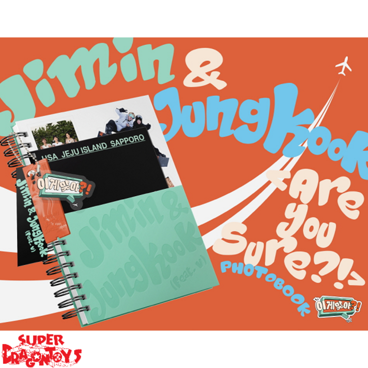 JIMIN X JUNGKOOK [BTS] - "ARE YOU SURE ?" - [PHOTOBOOK + DIGITAL CODE SET] PACKAGE