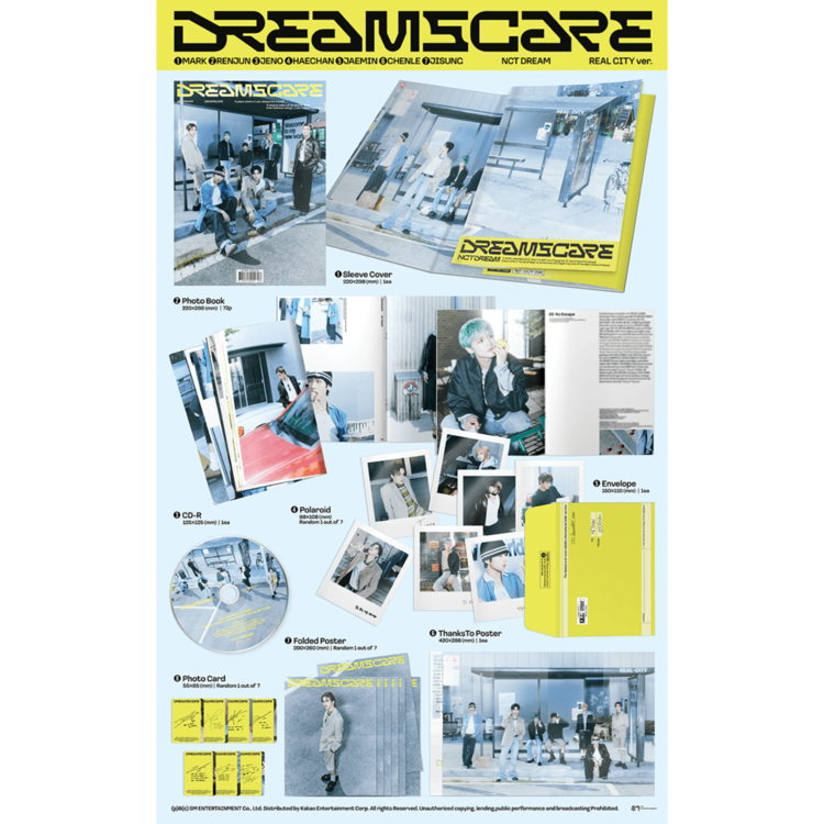 NCT DREAM (엔시티 드림) - DREAMSCAPE - [REAL CITY VER.] - 4TH MINI ALBUM