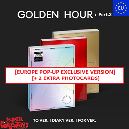 ATEEZ (에이티즈) - GOLDEN HOUR [PART.2] - 11TH MINI ALBUM [EUROPE EXCLUSIVE]