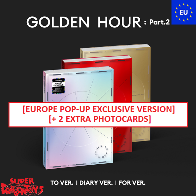 ATEEZ (에이티즈) - GOLDEN HOUR [PART.2] - 11TH MINI ALBUM [EUROPE EXCLUSIVE]