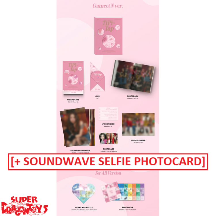 KEP1ER (케플러) - TIPI-TAP - 6TH MINI ALBUM + [SOUNDWAVE PHOTOCARD]
