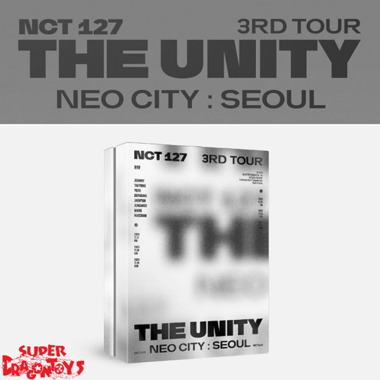 NCT 127 - 3RD TOUR [NEO CITY : SEOUL - THE UNITY] - [2DVD] PACKAGE