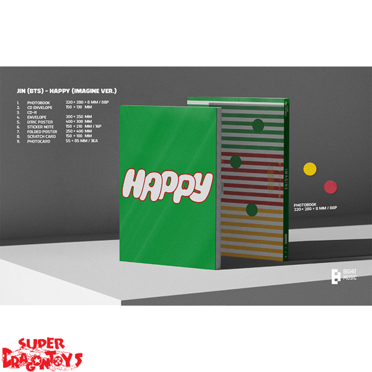 JIN (김석진) [BTS] - HAPPY - SOLO ALBUM