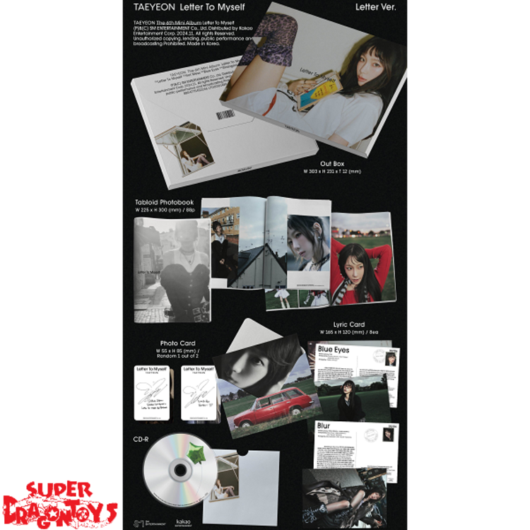 TAEYEON (태연) - LETTER TO MYSELF - [LETTER VER.] - 6TH MINI ALBUM