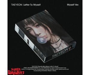 TAEYEON (태연) - LETTER TO MYSELF - [MYSELF VER.] - 6TH MINI ALBUM