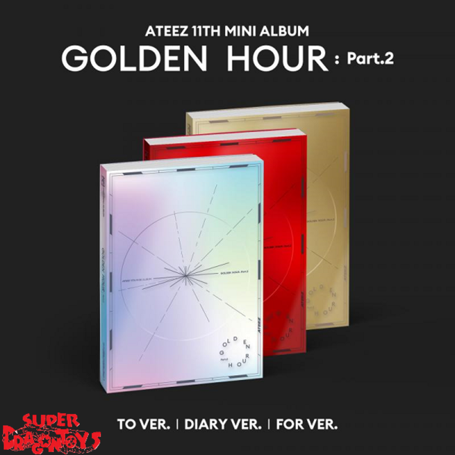 ATEEZ (에이티즈) - GOLDEN HOUR [PART.2] - 11TH MINI ALBUM - SUPER