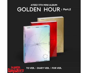 ATEEZ (에이티즈) - GOLDEN HOUR [PART.2] - 11TH MINI ALBUM - SUPER