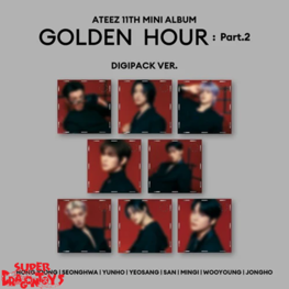 ATEEZ (에이티즈) - GOLDEN HOUR [PART.2] - [DIGIPACK] - 11TH MINI ALBUM
