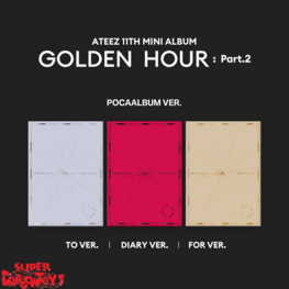 ATEEZ (에이티즈) - GOLDEN HOUR [PART.2] - [POCA] - 11TH MINI ALBUM