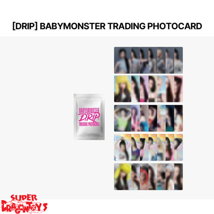 BABYMONSTER (베몬) - [DRIP] TRADING PHOTOCARD PACK - OFFICIAL MD