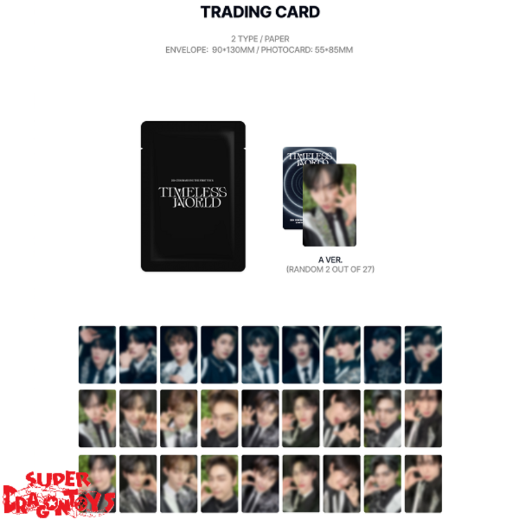 ZEROBASEONE (제로베이스원) - [2024 THE FIRST TOUR : TIMELESS WORLD] TRADING CARD - OFFICIAL MD