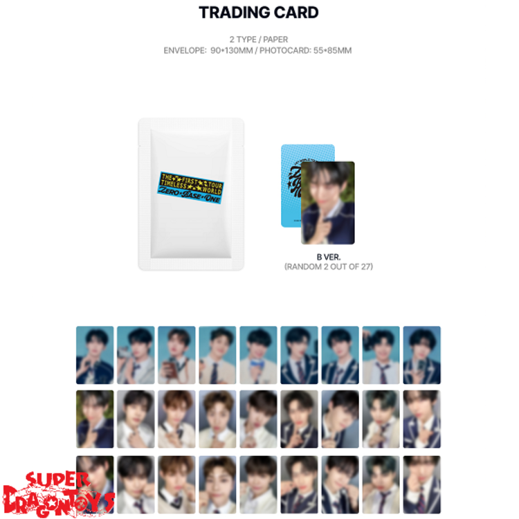 ZEROBASEONE (제로베이스원) - [2024 THE FIRST TOUR : TIMELESS WORLD] TRADING CARD - OFFICIAL MD