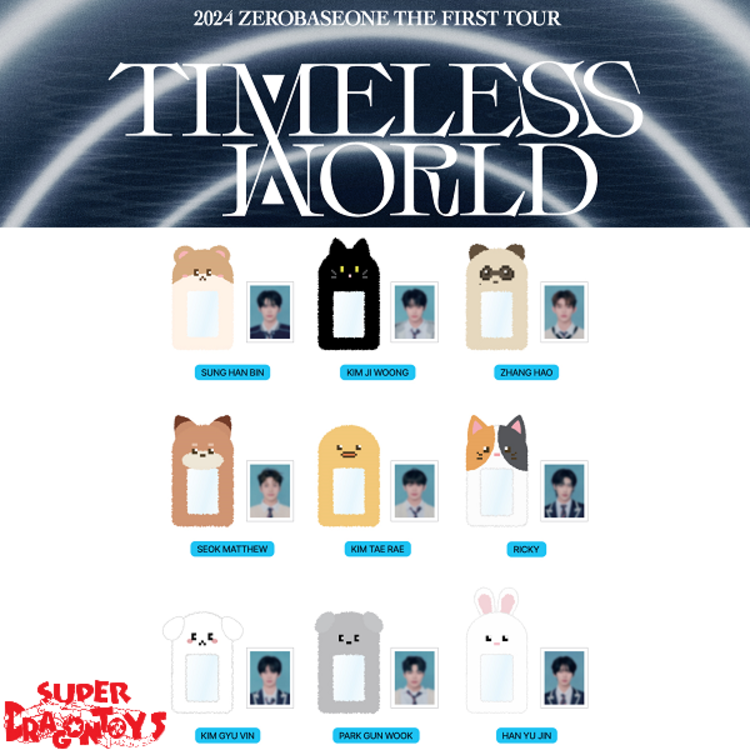 ZEROBASEONE (제로베이스원) - [2024 THE FIRST TOUR : TIMELESS WORLD] FLUFFY ID HOLDER - OFFICIAL MD