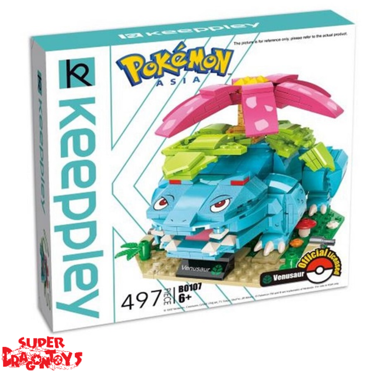 KEEPPLEY - POKEMON [VENUSAUR] - BUILDING BLOCK SET