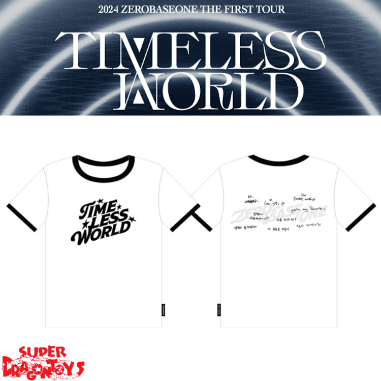 ZEROBASEONE (제로베이스원) - [2024 THE FIRST TOUR : TIMELESS WORLD] T-SHIRT - OFFICIAL MD