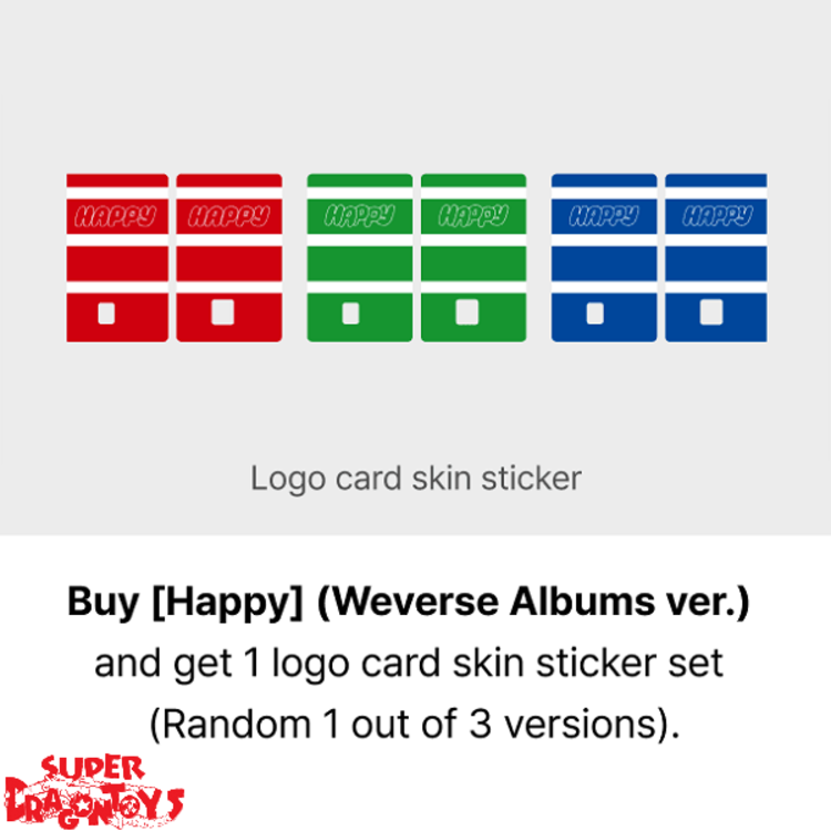 JIN (김석진) [BTS] - HAPPY - [WEVERSE ALBUM] - SOLO ALBUM + [WEVERSE GIFT]