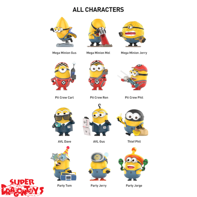 POP MART POP MART - MINIONS [ILLUMINATION'S DESPICABLE ME 4] - BLINDBOX MINI FIGURE