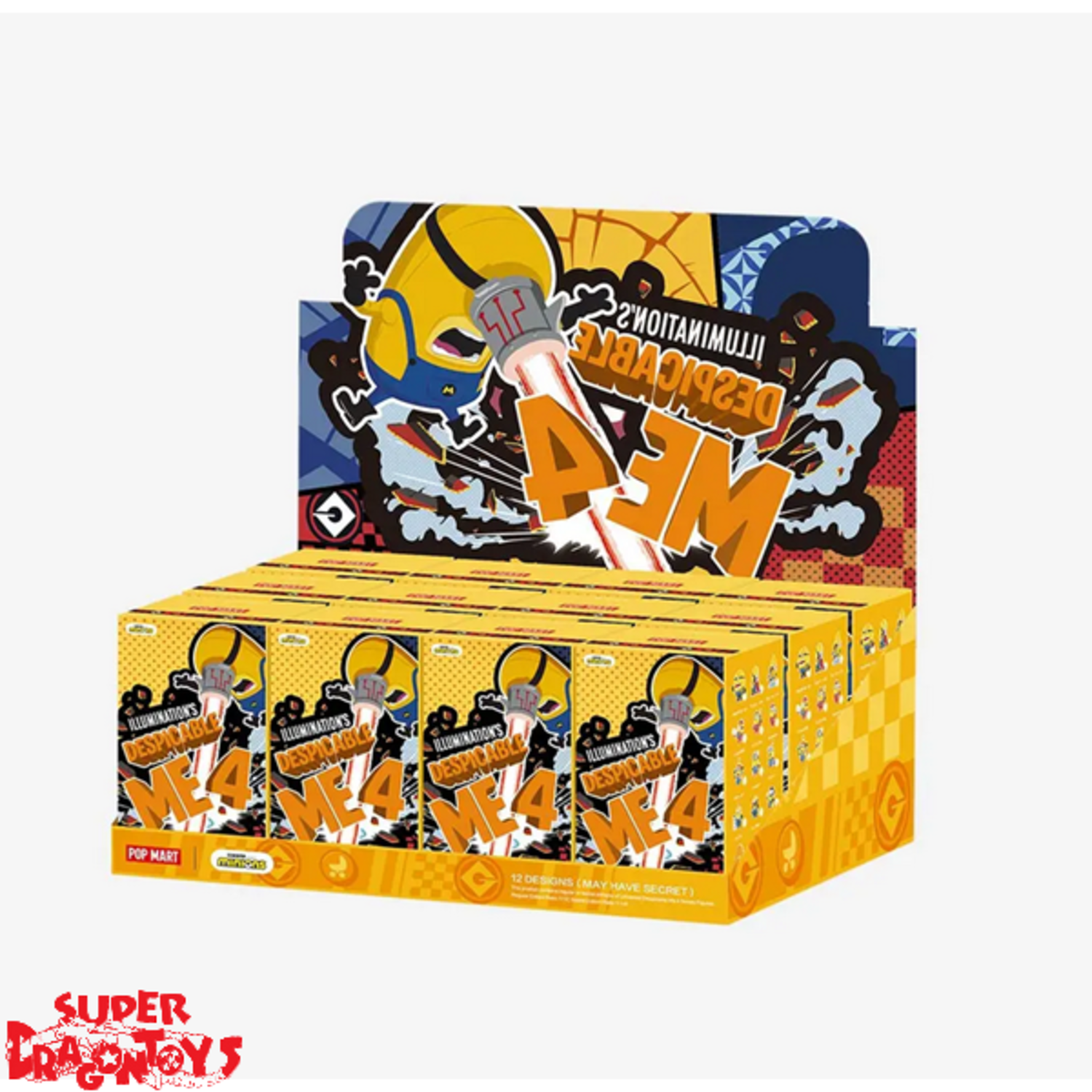 POP MART - MINIONS [ILLUMINATION'S DESPICABLE ME 4