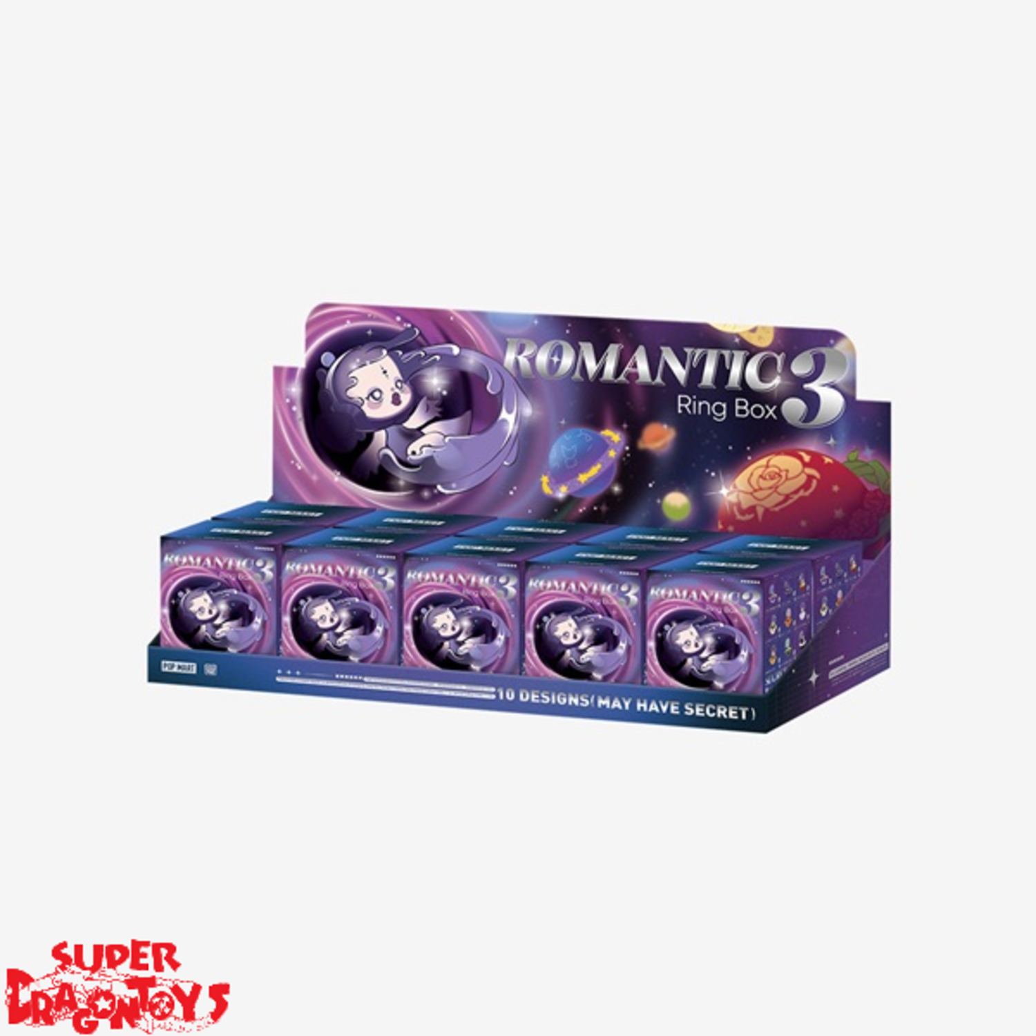 POP MART - POP MART [ROMANTIC RING BOX 3] - BLINDBOX MINI FIGURE