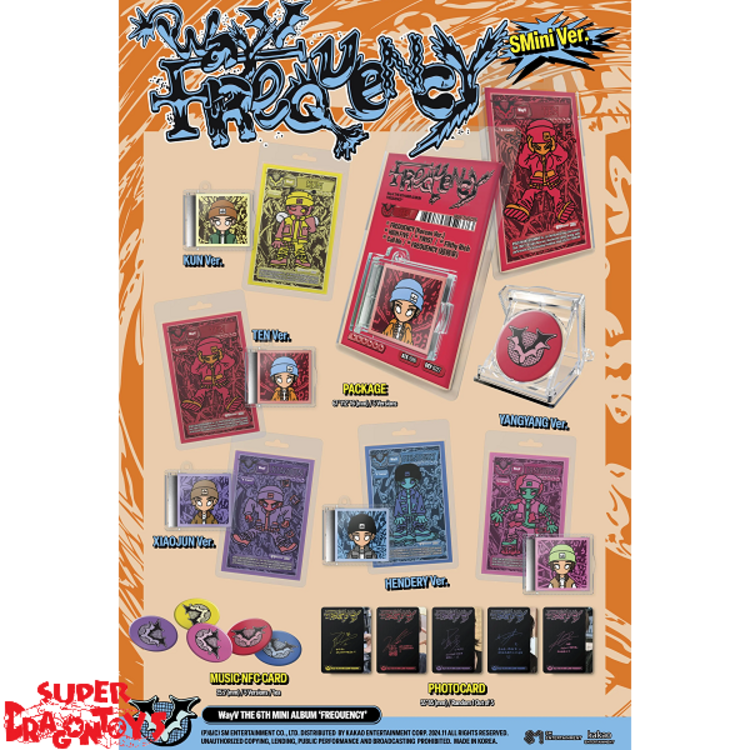 WAYV (웨이션브이) - FREQUENCY - [SMINI VER.] - 6TH MINI ALBUM