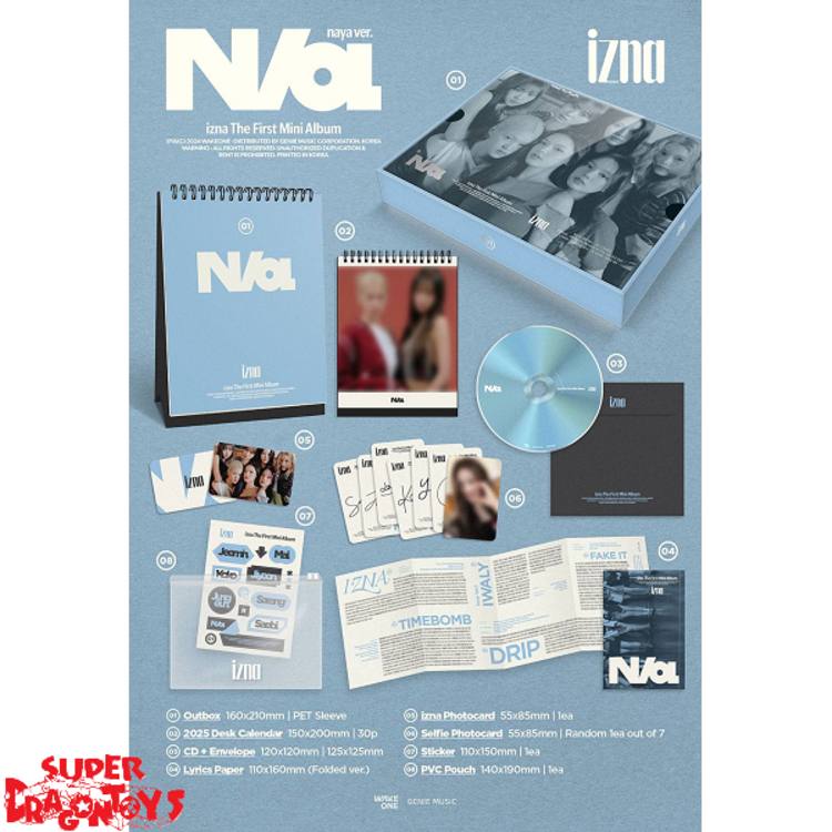IZNA (이즈나) - [N/A] - [2025 CALENDAR VER.] - 1ST MINI ALBUM