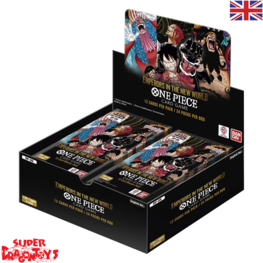 BANDAI ONE PIECE TCG - DISPLAY [24 BOOSTERS [OP09]] "THE FOUR EMPERORS" - ENGLISH EDITION