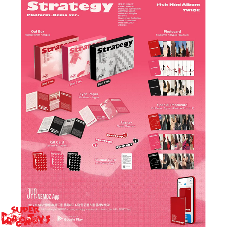 TWICE (트와이스) - STRATEGY - [NEMO] - 14TH MINI ALBUM