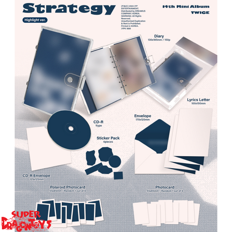 TWICE (트와이스) - STRATEGY - [HIGHLIGHT VER.] - 14TH MINI ALBUM